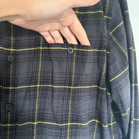 Wind River Black and Yellow Flannel Shirt - Picture 3 of 8